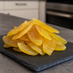 Écorces de citron confites pour pâtisserie et cuisine salée