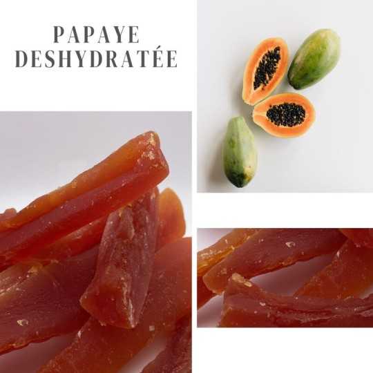 Dehydrated Papaya