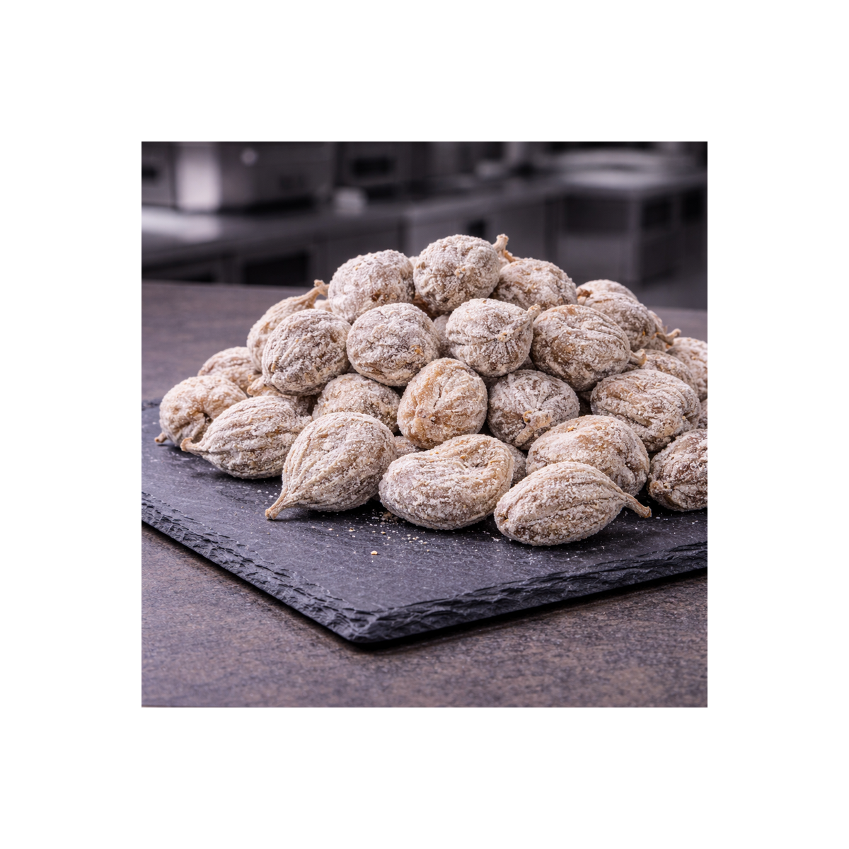 Higos secos frutos secos vista general