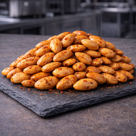 Amandes au paprika snack salé énergétique