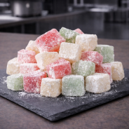 Turkish delight three flavours – vista lateral