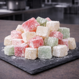 Turkish delight three flavours – vista lateral