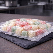 Loukoum trois saveurs en sachet sous vide