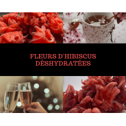 Dehydrated Hibiscus Flowers PASSION DU FRUIT