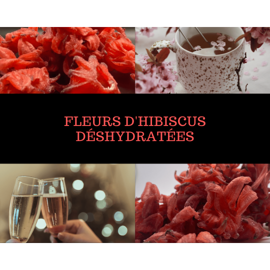 Dehydrated Hibiscus Flowers PASSION DU FRUIT