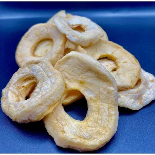 Dried Apples face Passion du fruit