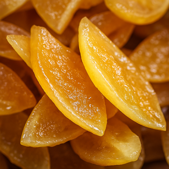 Gourmet candied lemon peels