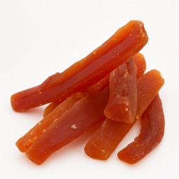 Dehydrated papaya slices – natural exotic dried fruit snack