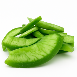 Pamplemousse vert déshydraté – tranches de fruit exotique sur fond blanc