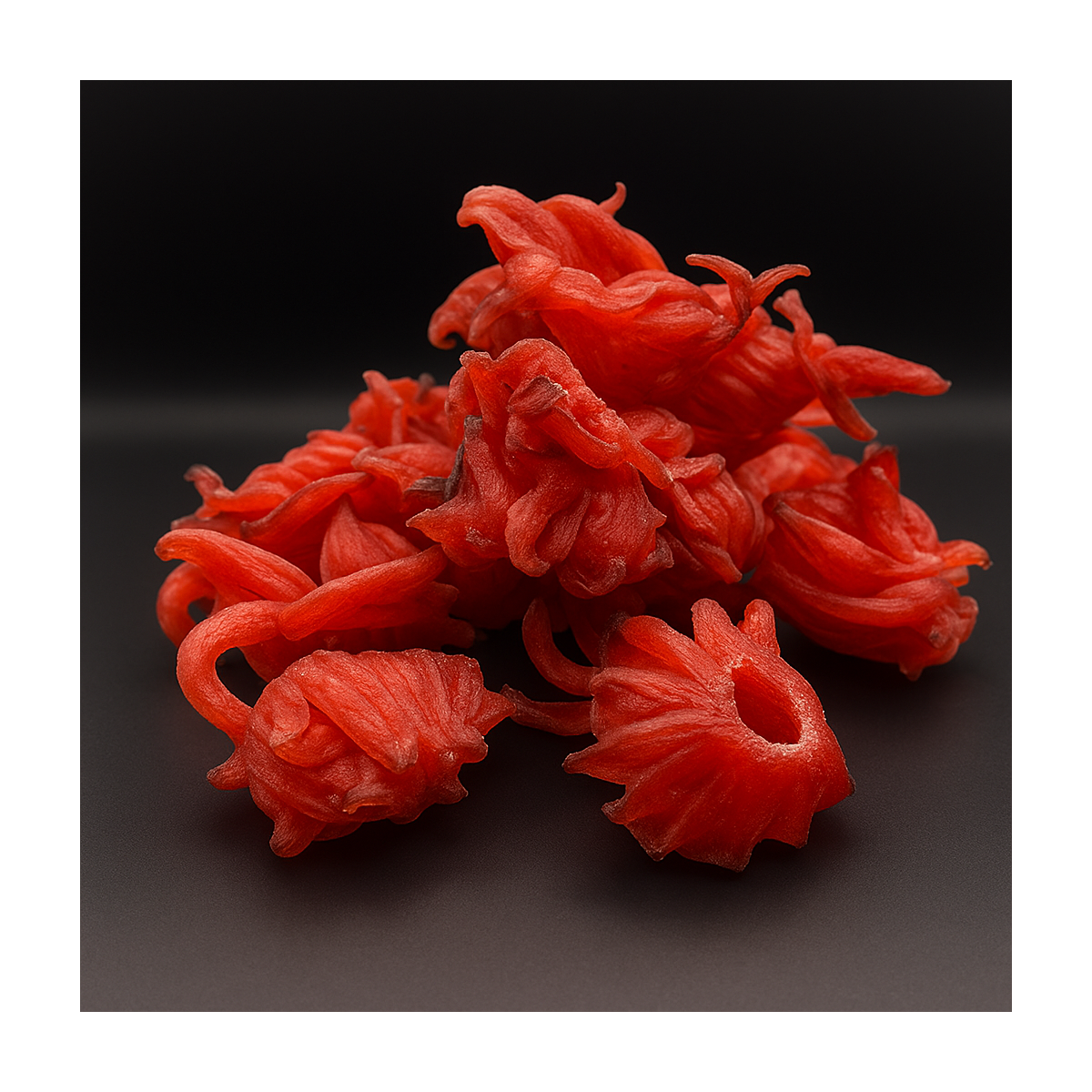 Fleurs d’hibiscus déshydratées naturelles – infusion et décoration culinaire – Paris, France