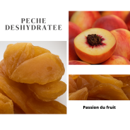 Dehydrated Peaches — candied fruits by Passion du fruit