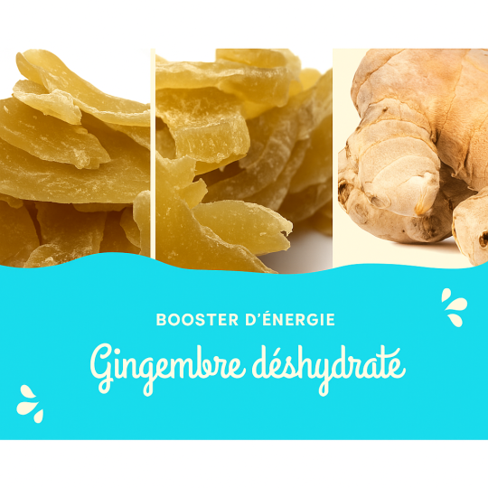 premium quality dried ginger slices made in France, soft texture with sweet and spicy notes premium quality dried ginger slices made in France, soft texture with sweet and spicy notes