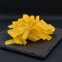 Golden candied ginger Passion du Fruit, handcrafted gourmet delight from France.