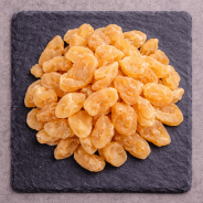 Manzana deshidratada integrada en un muesli