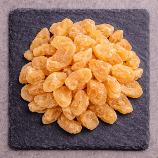 Pomme déshydratée intégrée dans un muesli gourmand