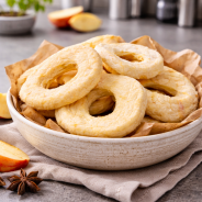 Pommes déshydratées utilisées en pâtisserie