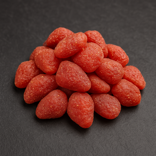 soft dehydrated fruit strawberry prepared for recipes