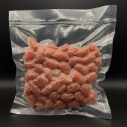 fraise déshydratée conditionnée sous vide