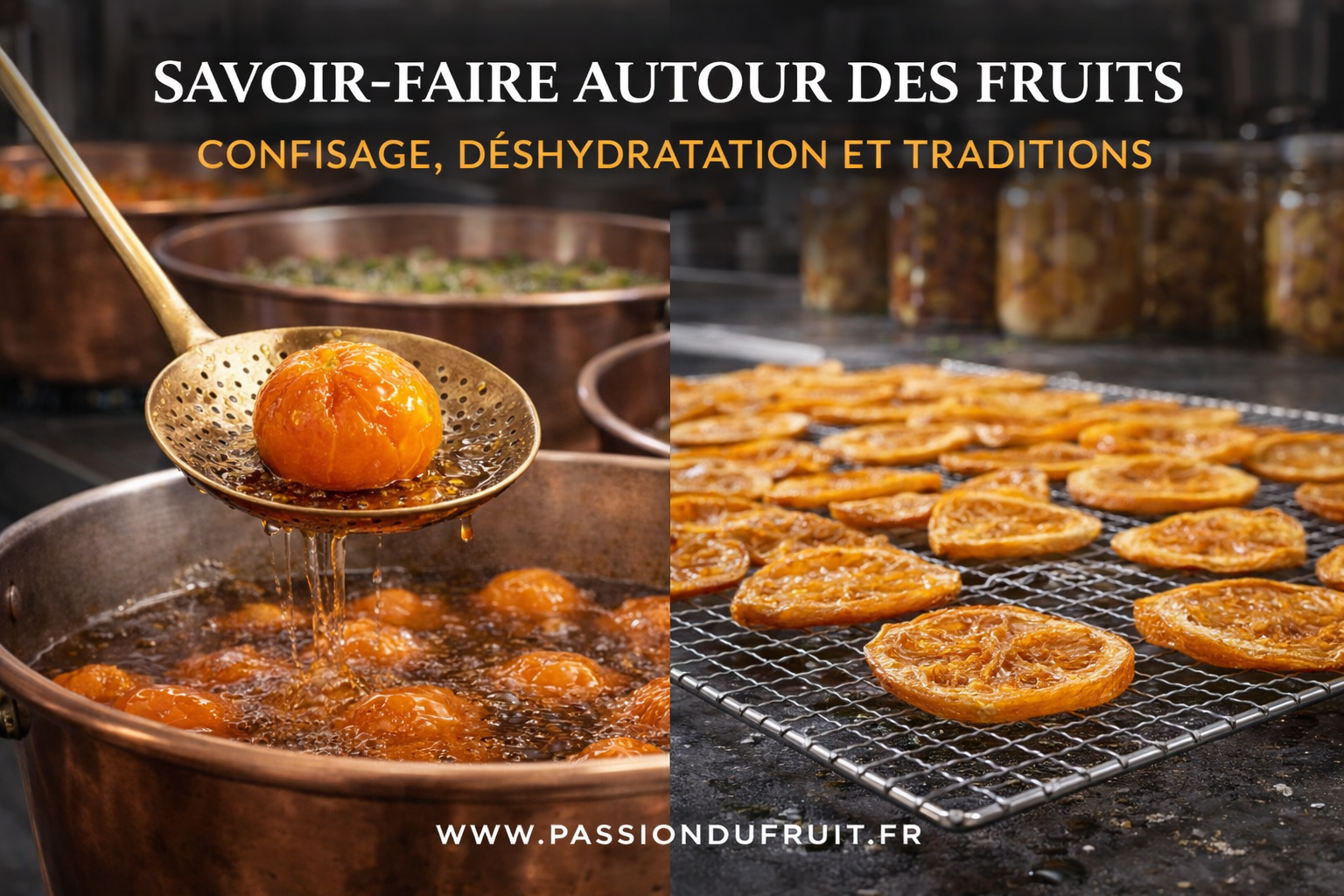 Savoir-faire autour des fruits : confisage, déshydratation et traditions