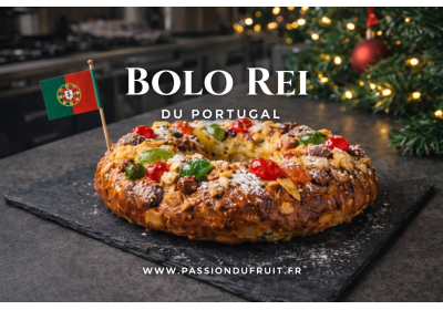 Bolo Rei – Gâteau portugais traditionnel aux fruits confits