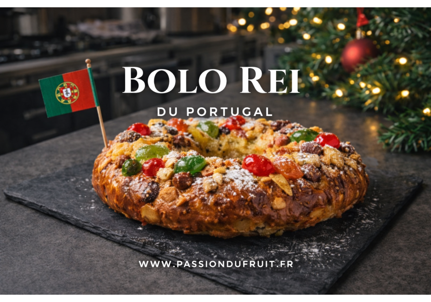 Bolo Rei – Gâteau portugais traditionnel aux fruits confits