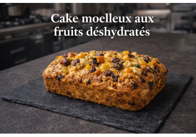 Cake moelleux aux fruits déshydratés – Recette gourmande | Passion du Fruit