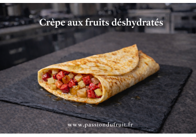 Crêpes gourmandes aux fruits déshydratés | Recette simple et de saison image