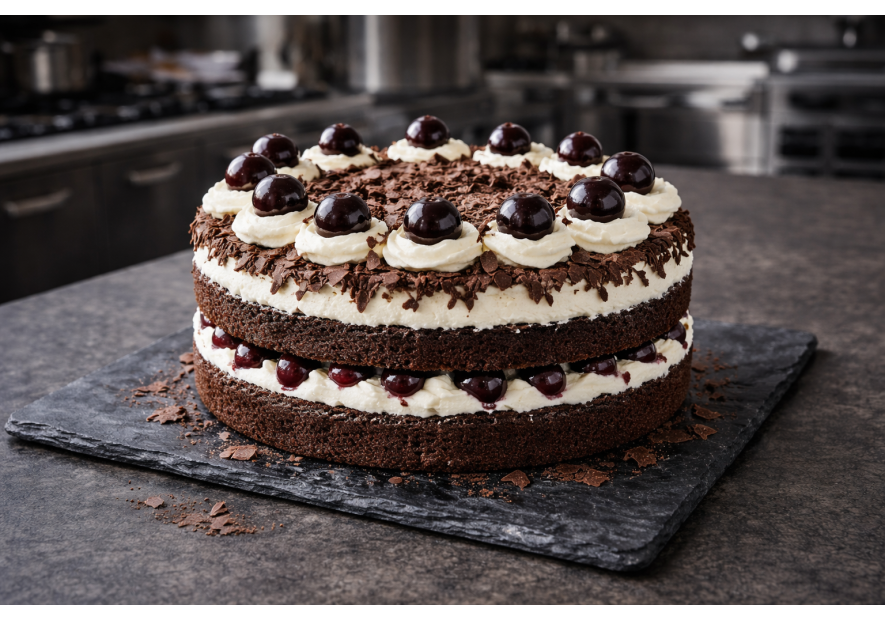 Forêt Noire aux cerises Amarena – Recette authentique et gourmande