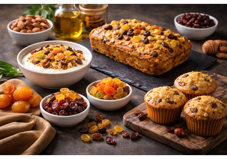 Comment utiliser les fruits déshydratés et confits en cuisine