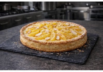 Tarte fine au citron confit maison – recette facile et élégante image