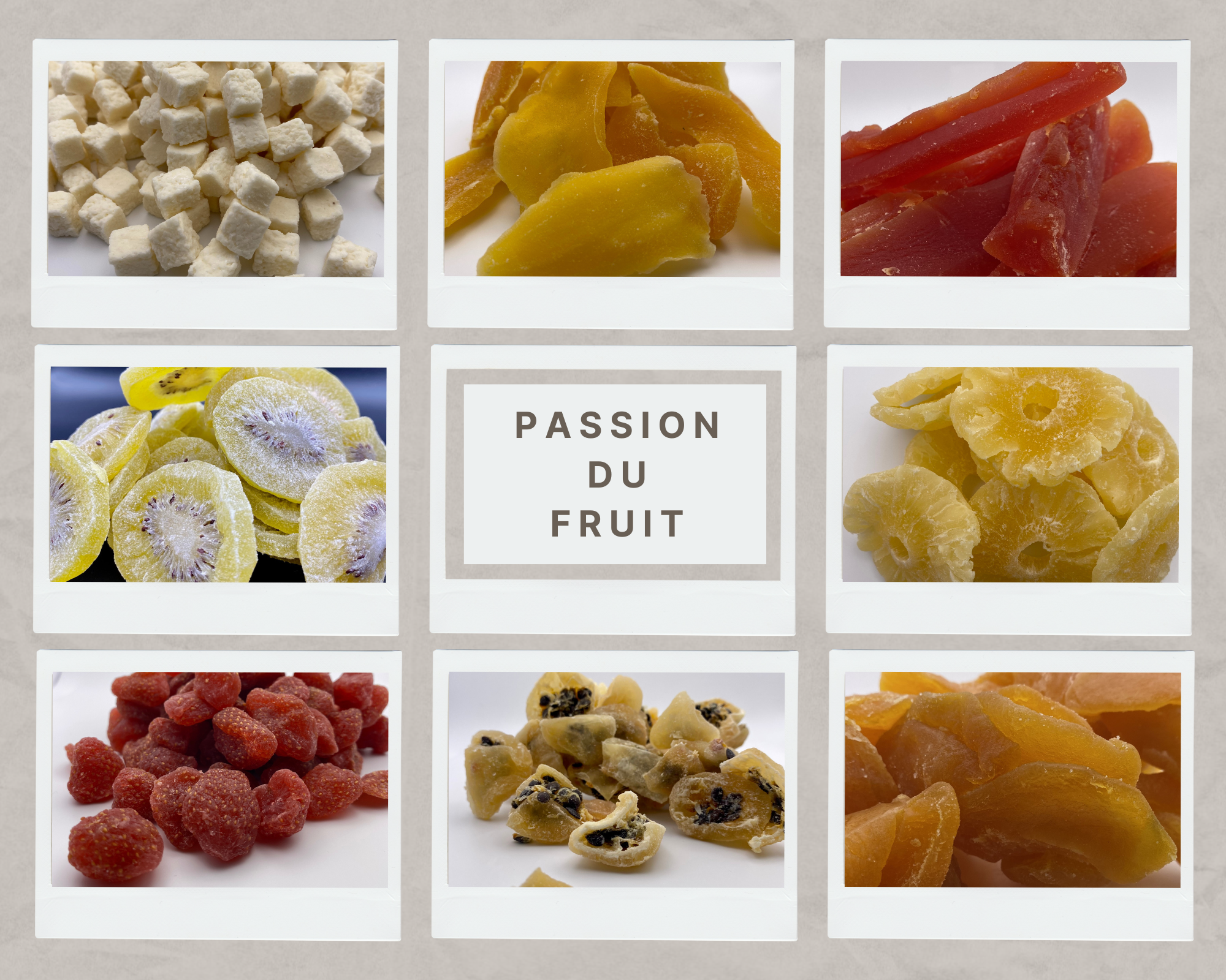 fruits déshydratés – assortiment de fruits déshydratés premium