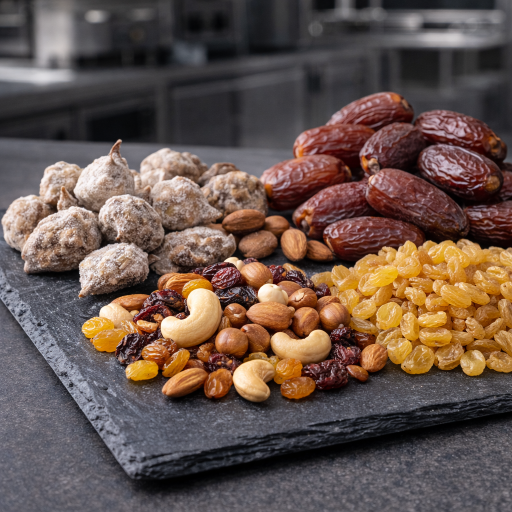 Fruits secs de chez Passion du fruit