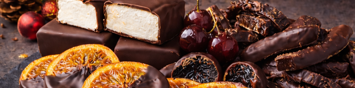 Chocoladelekkernijen & fruitige delicatessen image